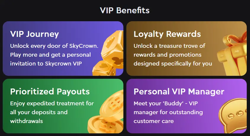 skycrown casino vip